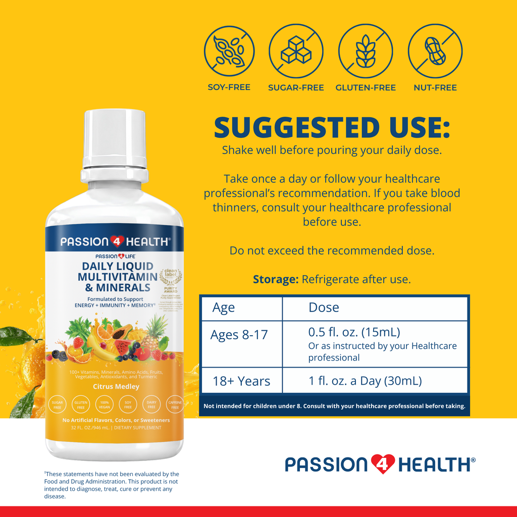 Daily Liquid Multivitamin + Minerals