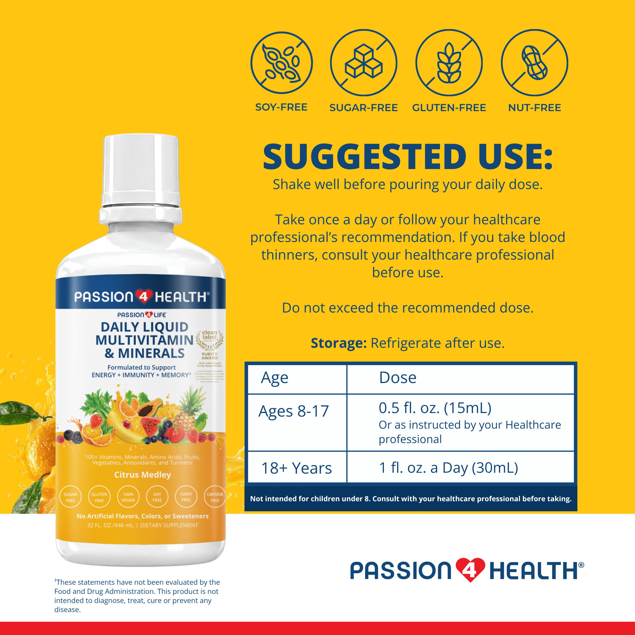 Daily Liquid Multivitamin + Minerals