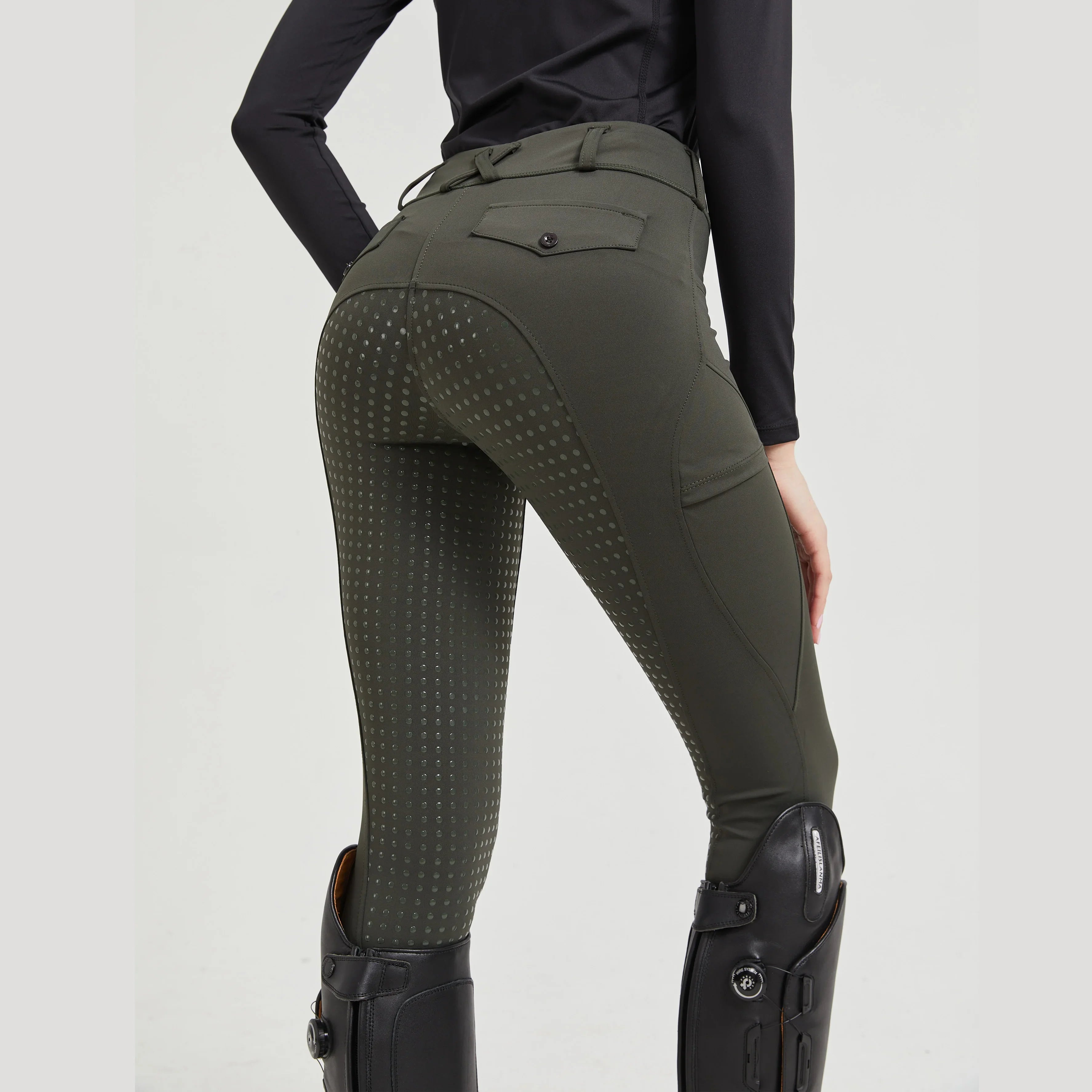 Pro Equestrian Silicone Grip Riding Pants
