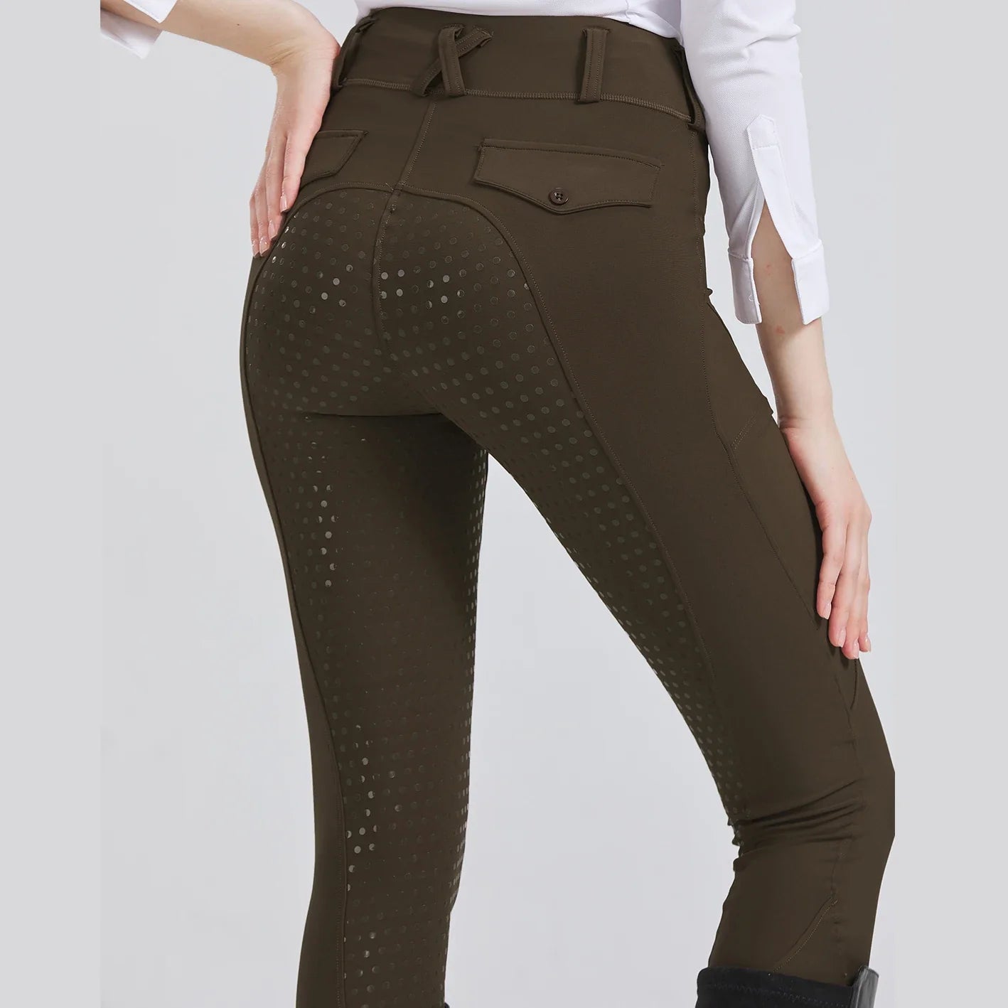 Pro Equestrian Silicone Grip Riding Pants