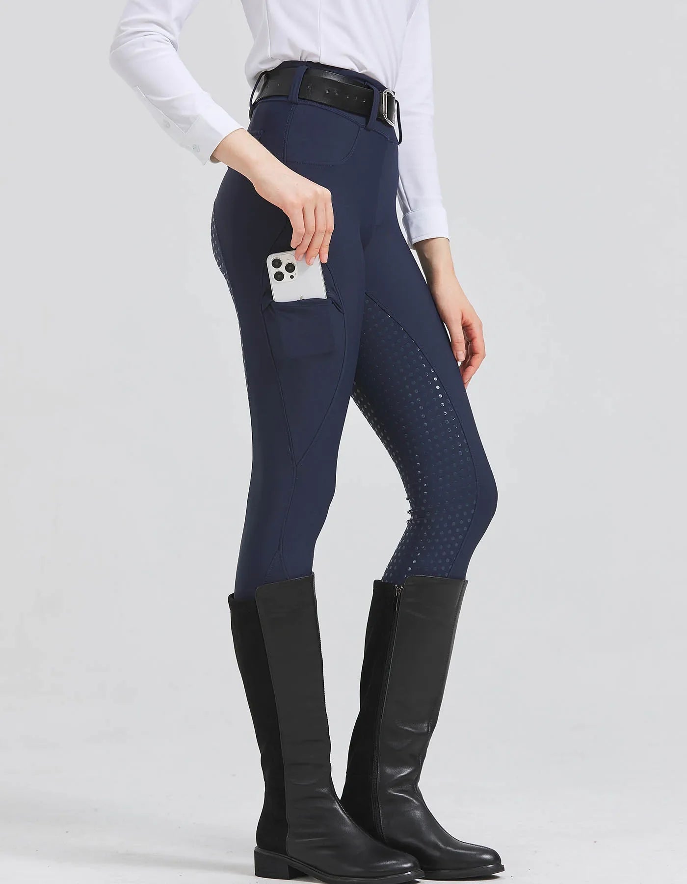 Pro Equestrian Silicone Grip Riding Pants