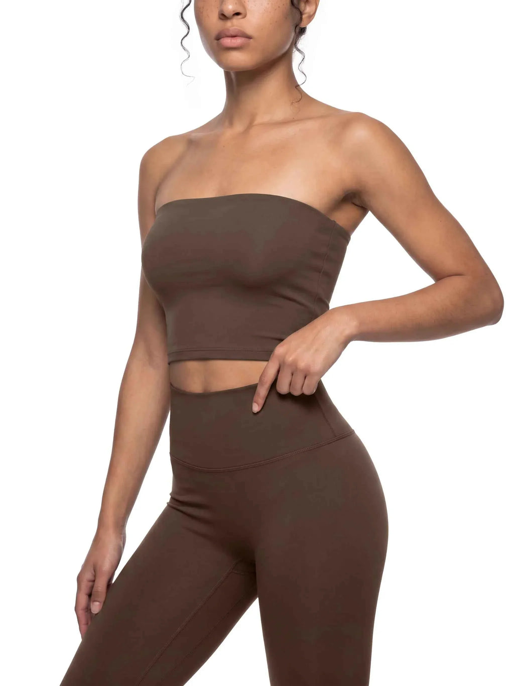 Loki & Ivy Women’s Yoga Cropped Tube Top