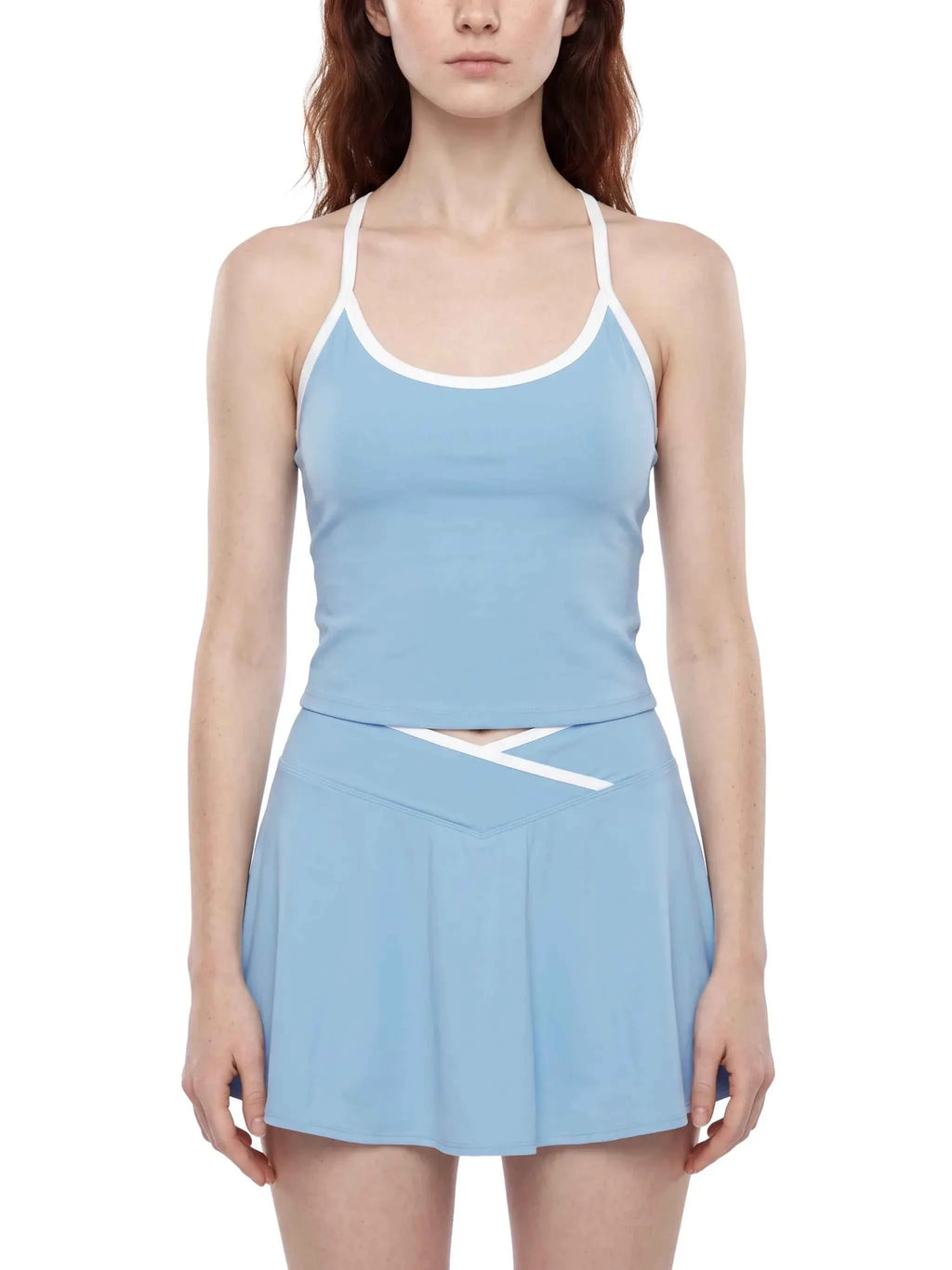 Loki & Ivy Women's Color Block A-Line Skirt