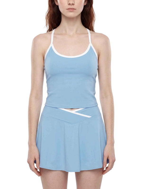 Loki & Ivy Women's Color Block A-Line Skirt